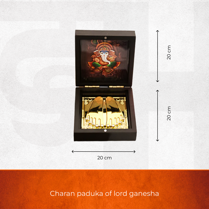CHARAN PADUKA OF LORD GANESHA - view 3