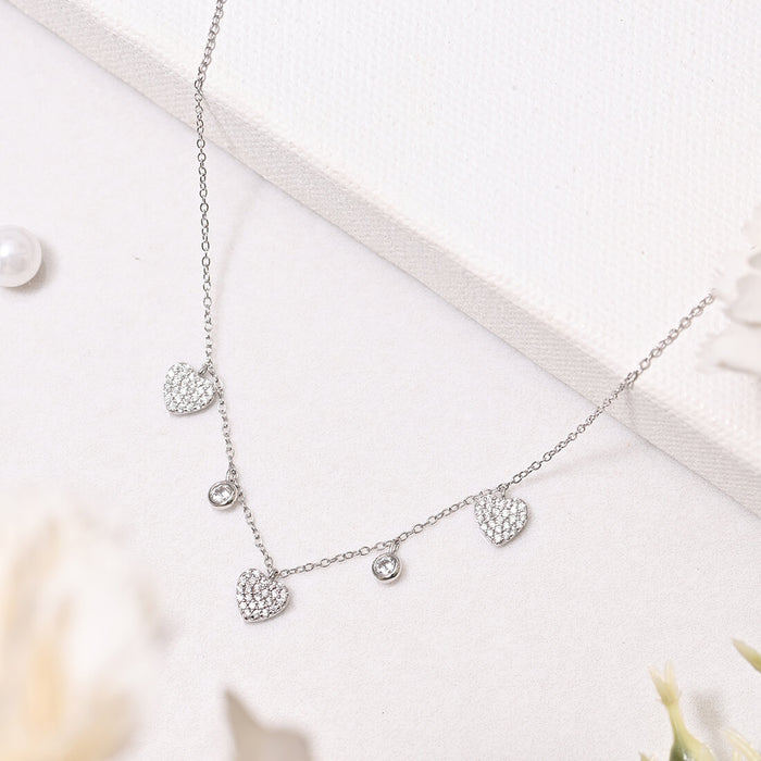 Charm My Heart 925 Silver Necklace