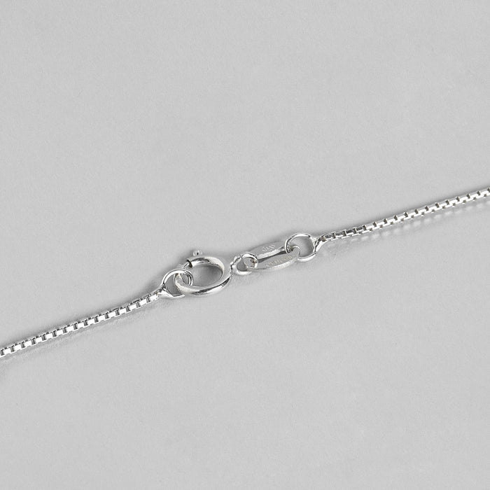 Charming Heart 925 Silver Pendant with Chain