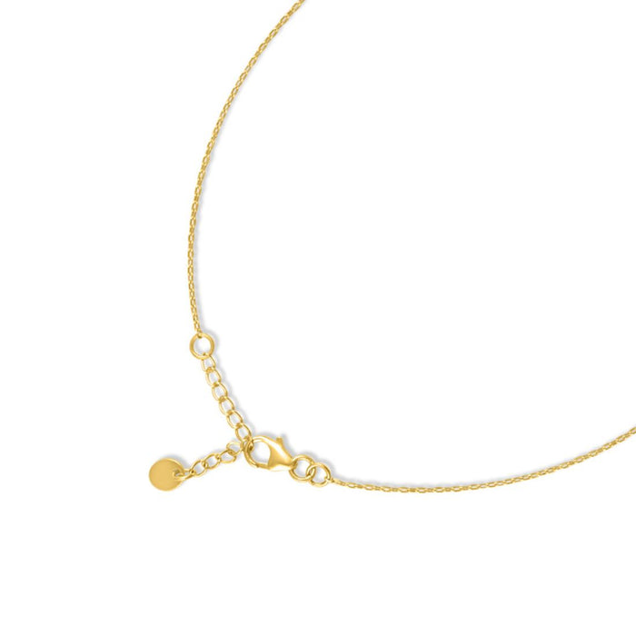 Charms Gold Plated 925 Sterling Silver Bracelet