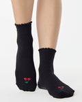 Cherry Ankle Grip Sock