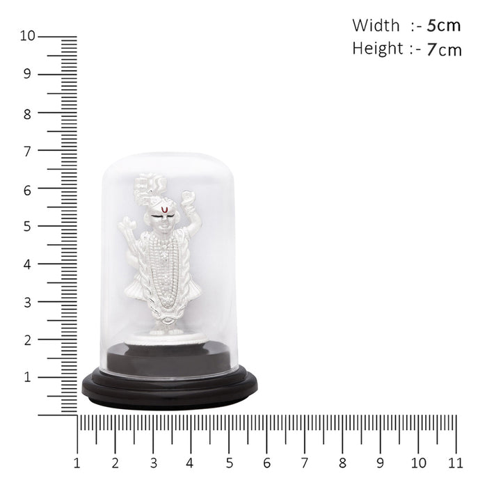 Cherubic Charisma Rhodium Plated 999 Silver Little Krishna Idol