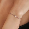 Chic 925 Sterling Silver Link Chain Bracelet