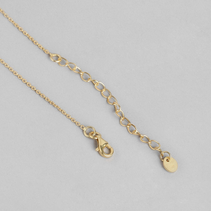 Circle of Eternity: Gold-Plated CZ 925 Sterling Silver Mangalsutra
