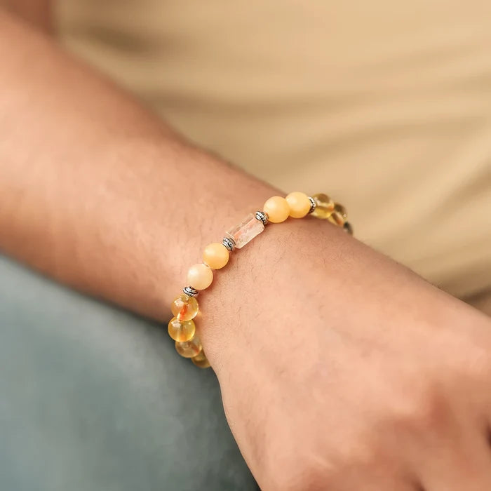 Citrine Bracelet (Dhanu Rashi) Sagittarius - view 2