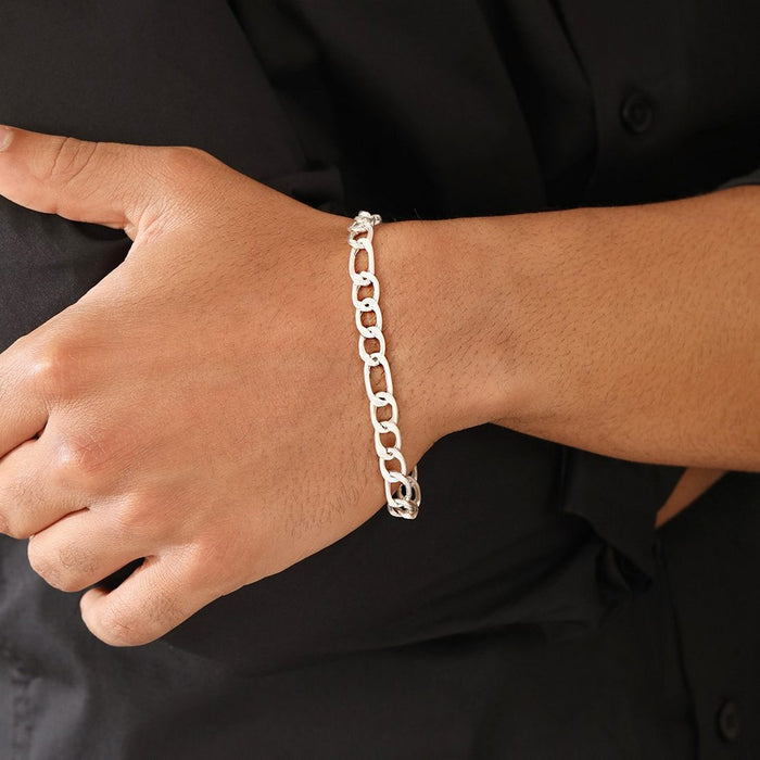 Classic 925 Sterling Silver Men's Bracelet