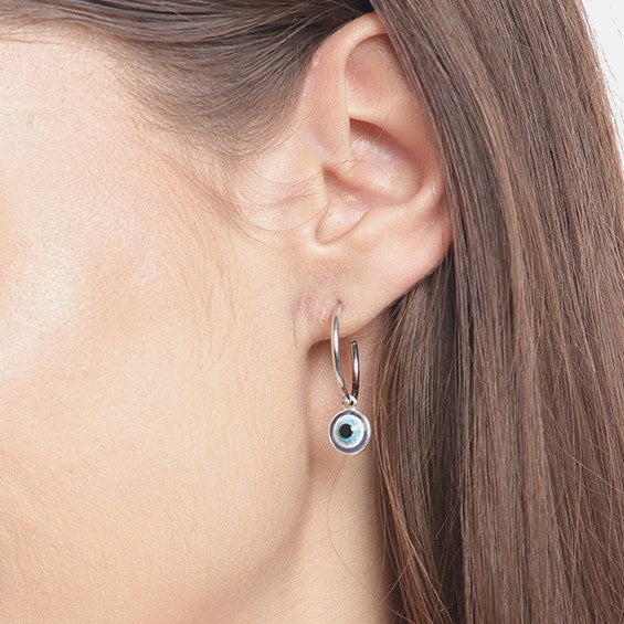 Classic Charm 925 Sterling Silver Earring