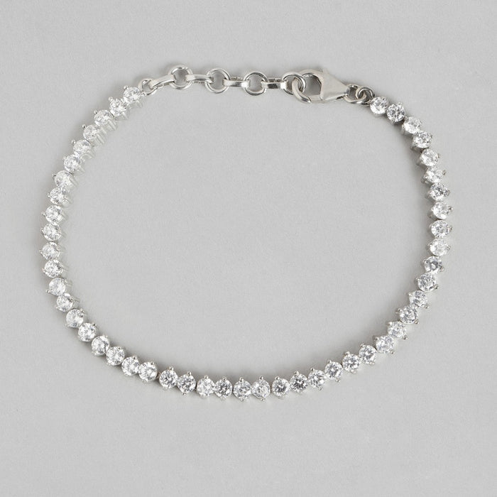 Classic CZ 925 Silver Bracelet