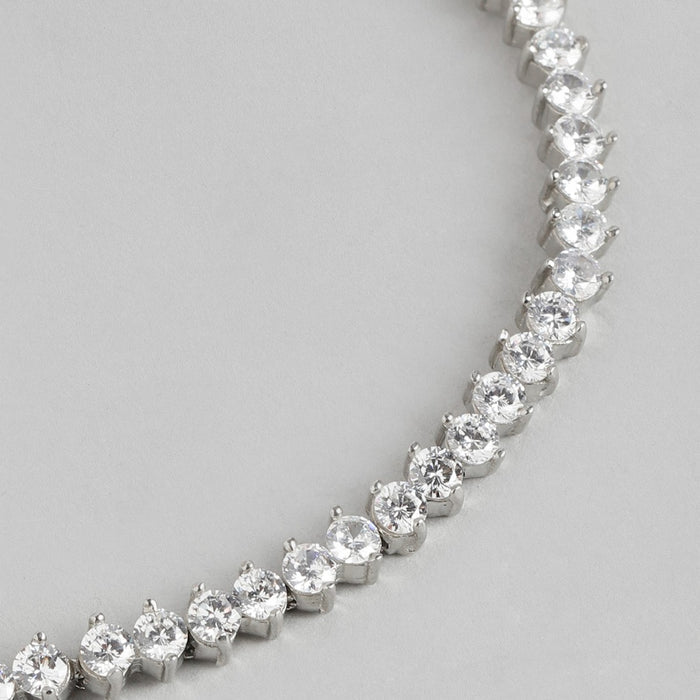 Classic CZ 925 Silver Bracelet