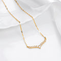Classic Elegance Gold Plated 925 Sterling Silver Necklace