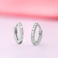 925 Sterling Silver The Classic Moment Hoop 925 Silver Earrings for Women – Zavya