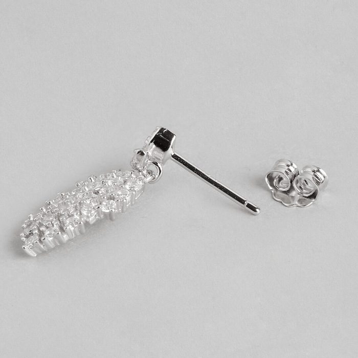 Classic Rhinestone 925 Silver Jewellery Set