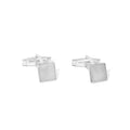 Classy Square 925 Sterling Silver Cufflinks for Men