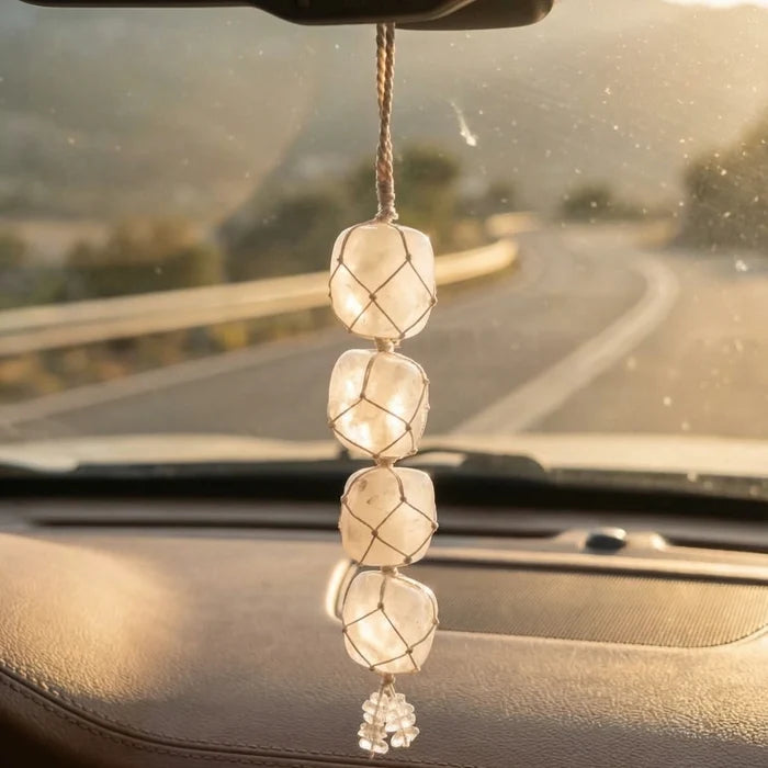 Clear Quartz Hanging Home, Office & Car - view 2