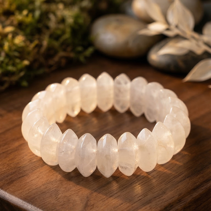 Clear Quartz Oval Cut Bracelet - view 5
