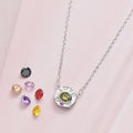 CZ Love 925 Sterling Silver Necklace