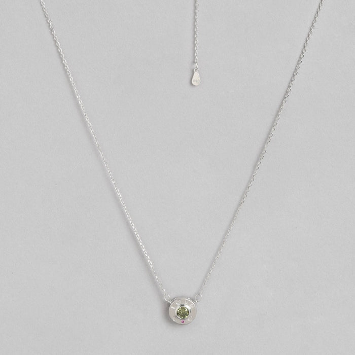 CZ Love 925 Sterling Silver Necklace