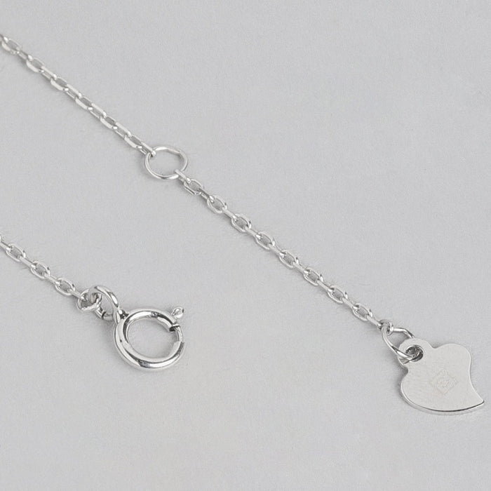 CZ Love 925 Sterling Silver Necklace