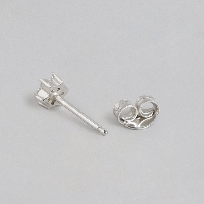 CZ Star 925 Sterling Silver Stud Earrings