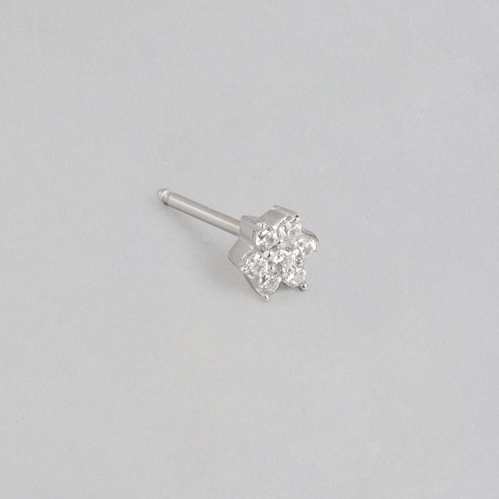 CZ Star 925 Sterling Silver Stud Earrings