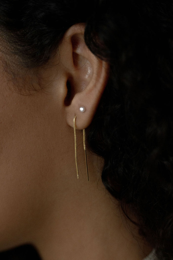 Dainty Pearl Studs