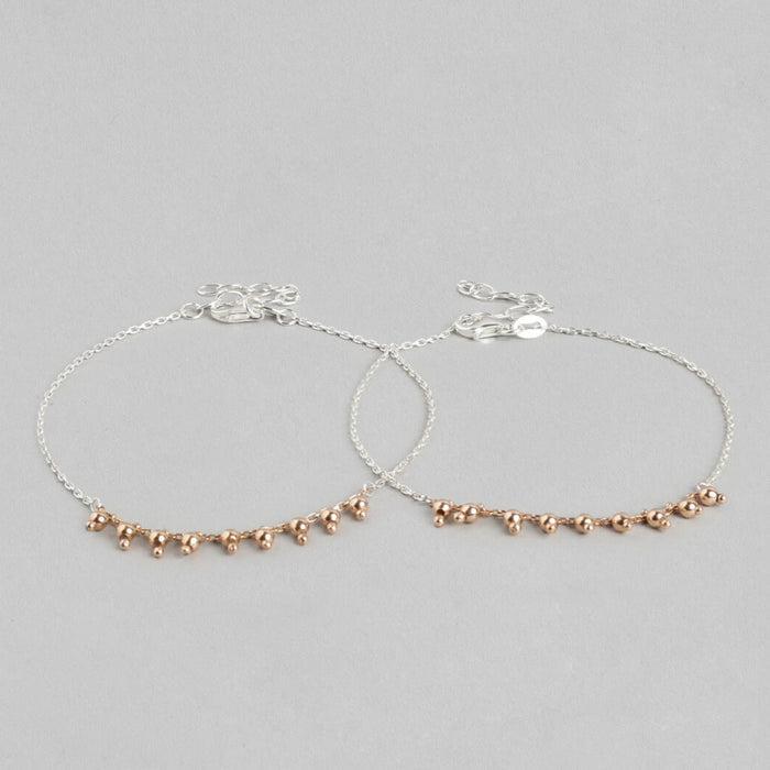 Dancing Night 925 Sterling Silver Anklet