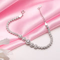 Dazzling Adjustable 925 Silver Bracelet