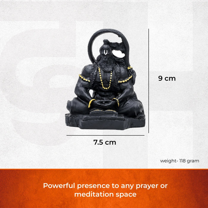 Dhyaan Veer Hanuman Idol – For Car, Home & Office - view 3