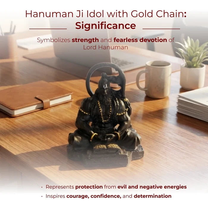 Dhyaan Veer Hanuman Idol – For Car, Home & Office - view 4