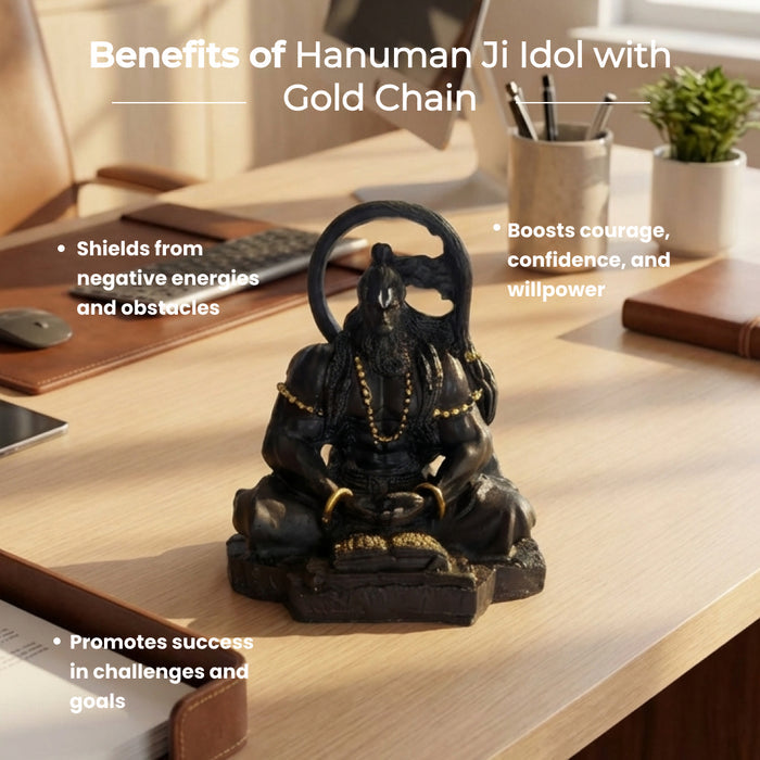 Dhyaan Veer Hanuman Idol – For Car, Home & Office - view 5