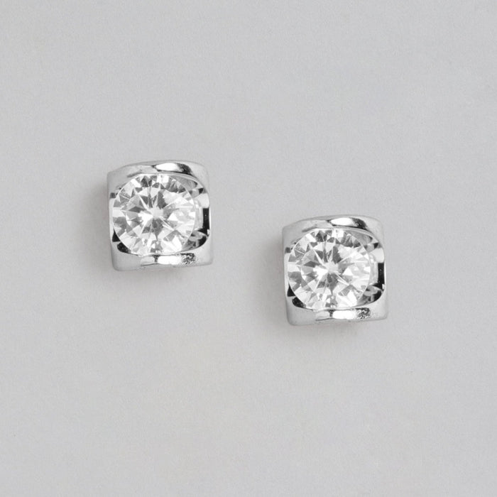 Diva CZ 925 Sterling Silver Earrings