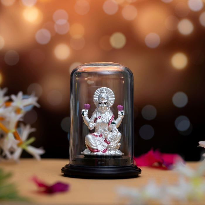 Divine Abundance 999 Silver Lakshmi Ji Idol