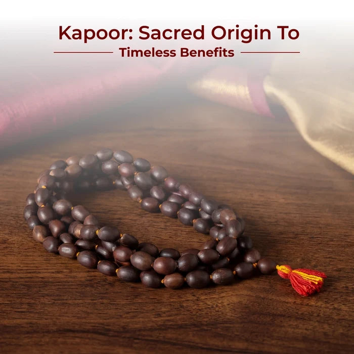 Divine Hindu Lotus Seed Jaap Mala 108 Beads (Kamal Gatta)