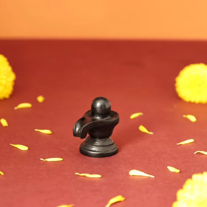 Divine Hindu Shivling Karungali Idol – Ebony Wood
