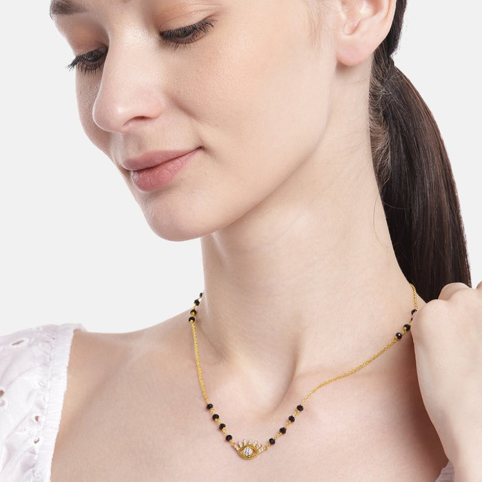 Divine Protection 925 Sterling Silver Mangalsutra