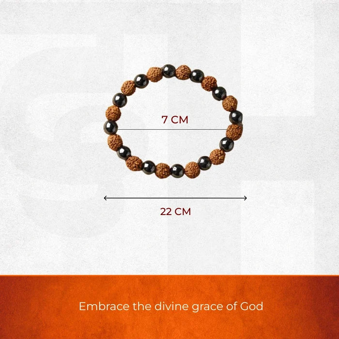 Divine Rudraksha Magnet Bracelet - view 5