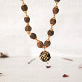 Divine Rudraksha Pendant Necklace - view 3