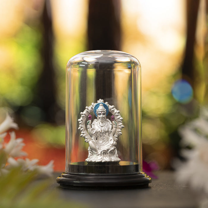 Divine Serenity 999 Silver Lakshmi Ji Idol