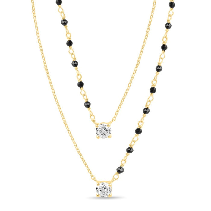 Divine Unity 925 Sterling Silver Gold-Plated Mangalsutra