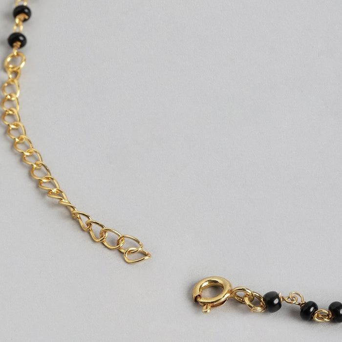 Divine Unity Gold-Plated 925 Sterling Silver Drop Mangalsutra