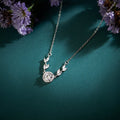 Dreaming Deer Silver Rhodium Plated Necklace