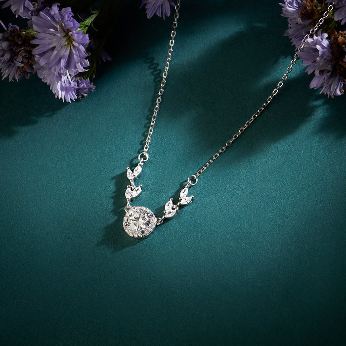 Dreaming Deer Silver Rhodium Plated Necklace