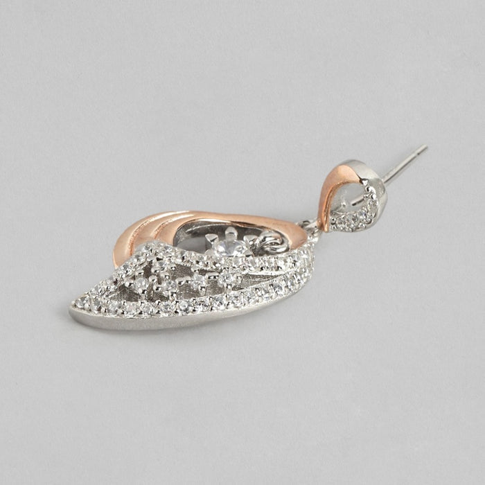 Dual Eternity CZ Radiance 925 Sterling Silver Jewelry Set