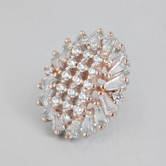 Dual Harmony 925 Sterling Silver Earrings with Dual-Tone Plating