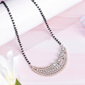Dual Harmony Radiance CZ 925 Sterling Silver Mangalsutra