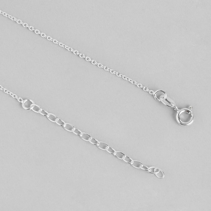 Dual Radiance CZ Rhodium & Gold-Plated 925 Sterling Silver Necklace