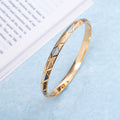 Dual-Tone Majesty Gold & Rhodium Plated 925 Sterling Silver Male Kada