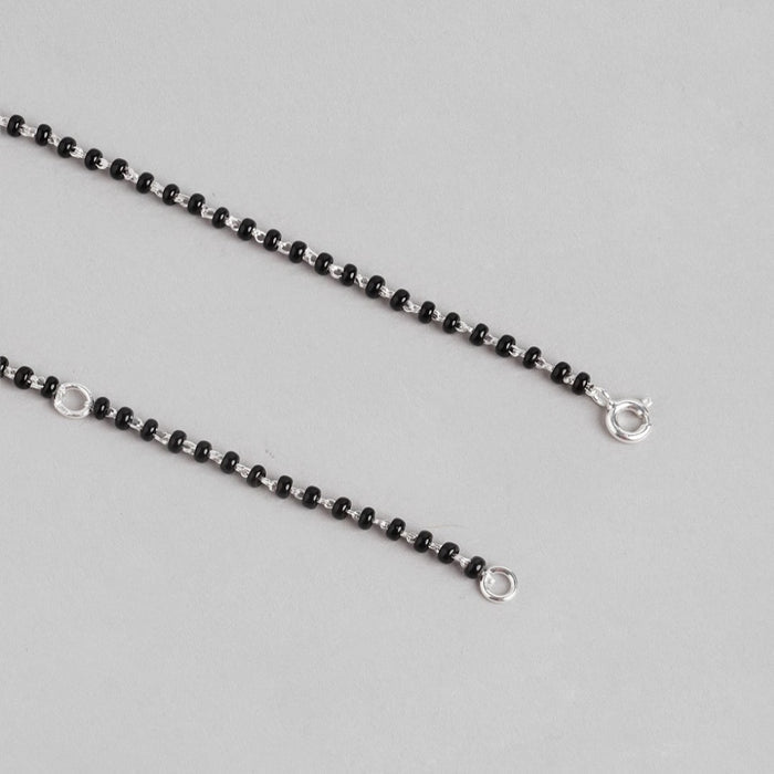 Dual Tone Radiance CZ 925 Sterling Silver Mangalsutra
