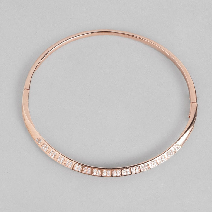 Elegant 925 Sterling Silver CZ Studded silver Bracelet