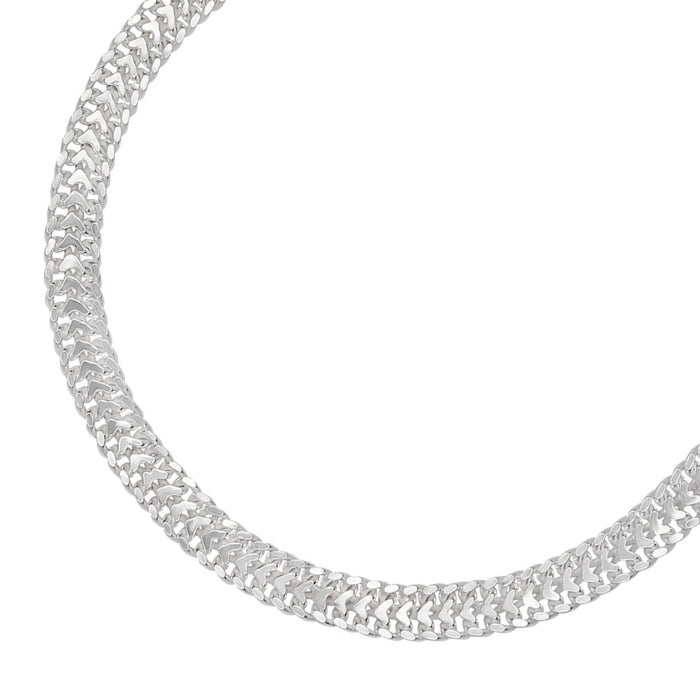 Elegant Strength Silver Men's 925 Sterling Silver Bracelet